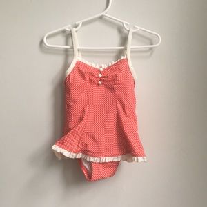 Janie and Jack vintage looking ruffle swimsuit